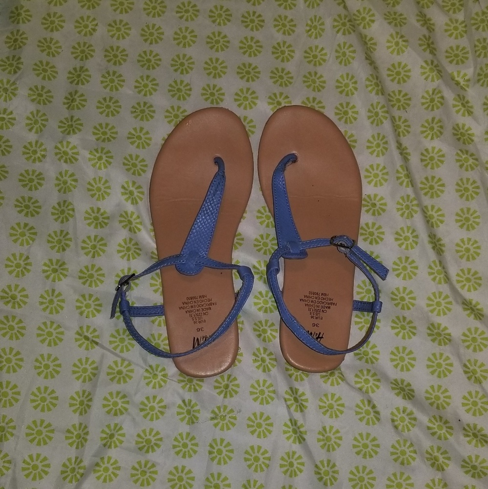 Blue H&M Sandals
